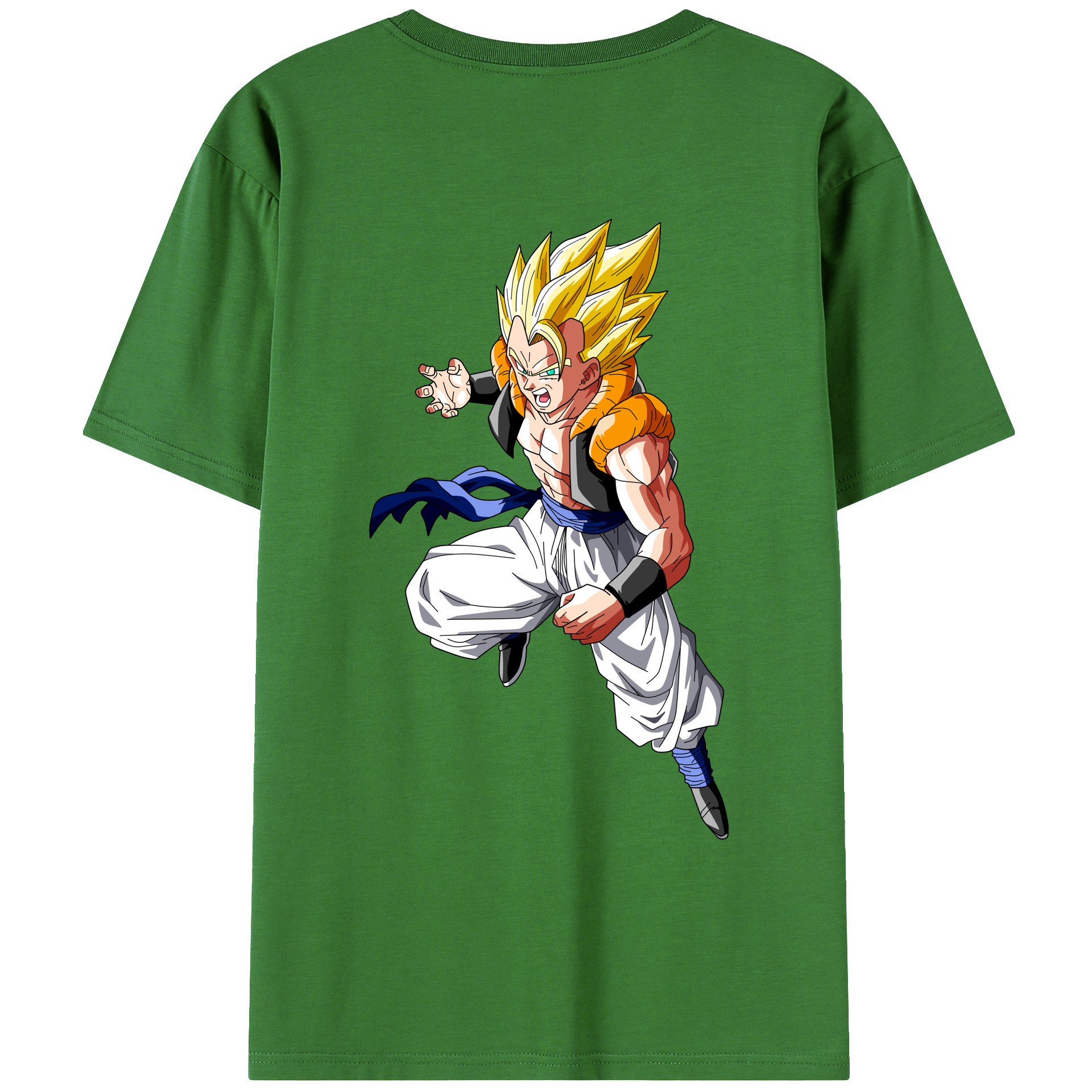 （画像用） ドラゴンボール ベジータ四世（Bejīta Yonsei）DRAGON BALL Vegeta IV レディース半袖Tシャツ(バックプリント)